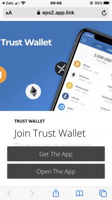 Tải ví Trust Wallet