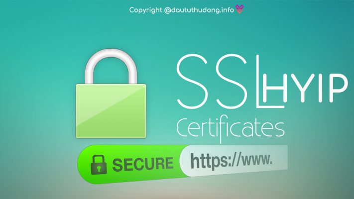 Bảo mật SSL là điều kiện cần thiết