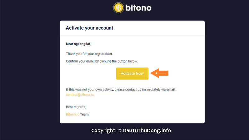 Xác nhận email đăng ký