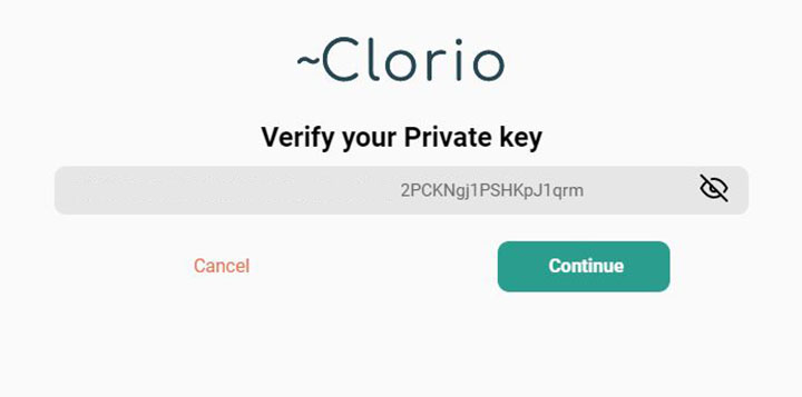 Verify Private Key