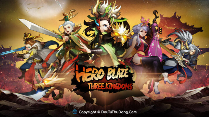 Hero Blaze: Three Kingdoms phát triển và mở rộng phiên bản quốc tế