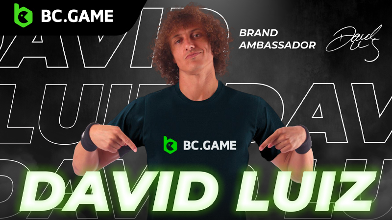 Cầu thủ bóng đá David Luiz hiện là Đại sứ thương hiệu cho BC.GAME